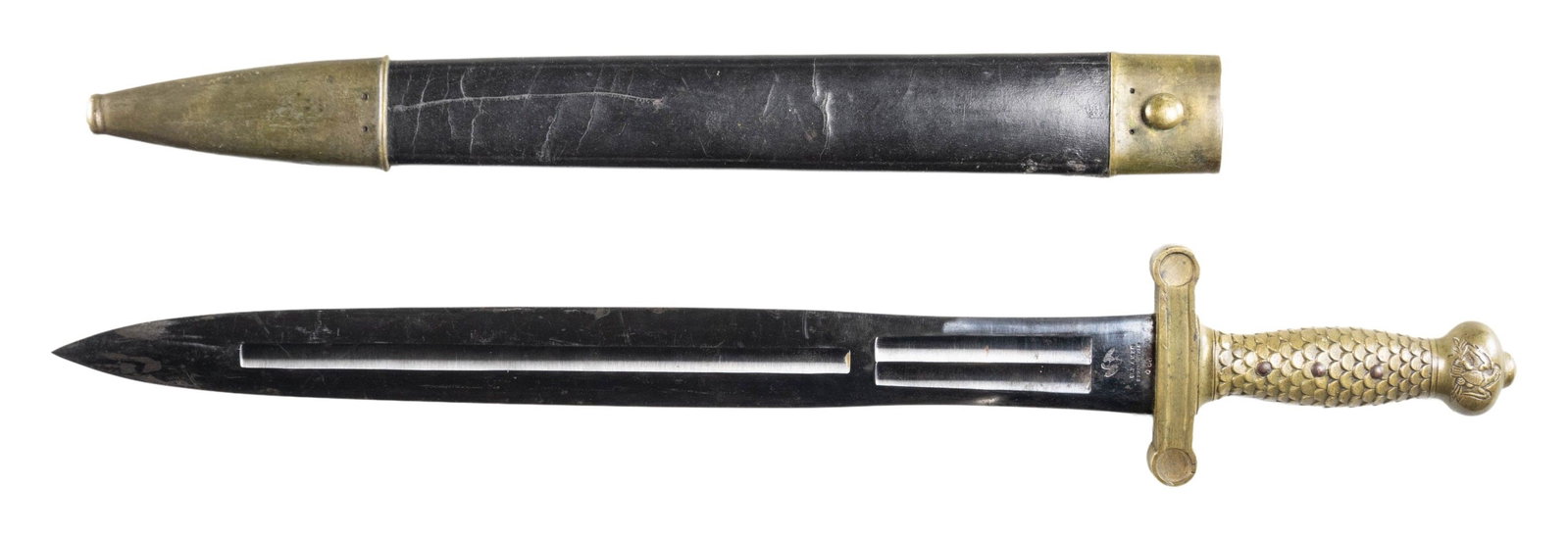 FINE AMES MODEL 1832 SHORT ARTILLERY SWORD. (1 of 6)