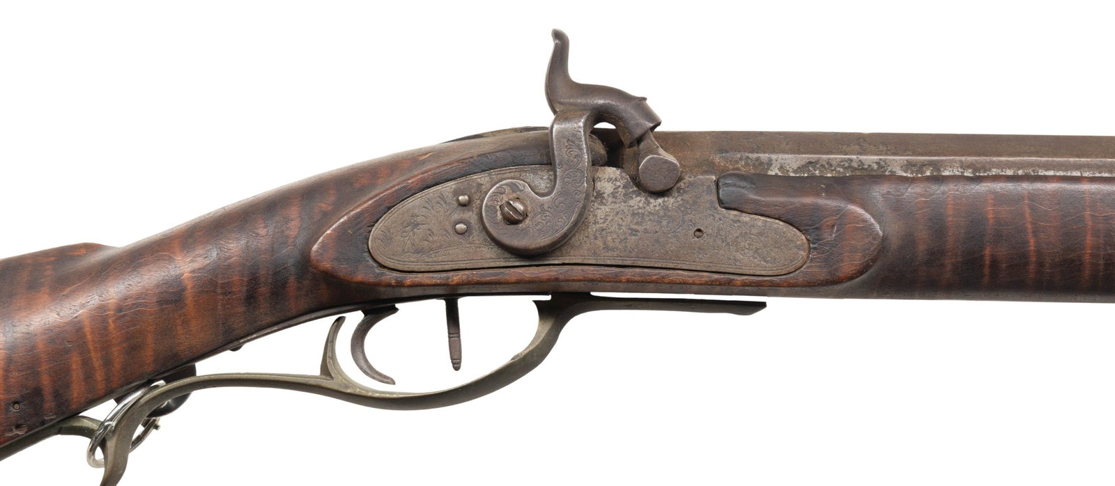 TWO PERCUSSION RIFLES. - 4