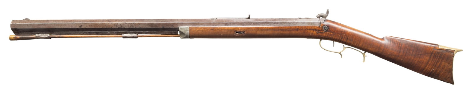 2 EARLY PERCUSSION RIFLES. - 3