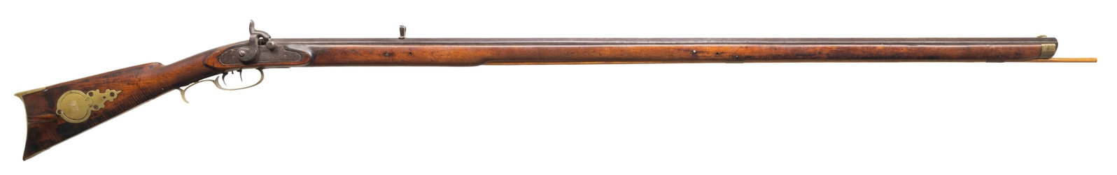 2 EARLY PERCUSSION RIFLES. - 6