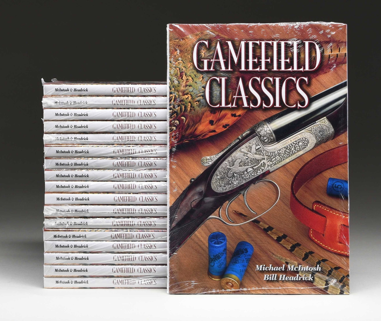 18 VOLUMES OF GAMEFIELD CLASSICS BY MCINTOSH AND: HEADRICK. These books contain a collection of articles taken from Sporting Classics Magazine compiled by the authors Michael McIntosh & Bill Headrick. There are chapters detailing both vintage and
