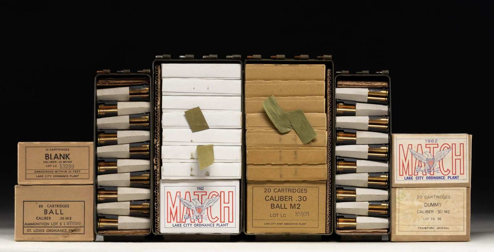 U.S. 30-06 MATCH AND MILITARY RIFLE AMMUNITION. (1 of 1)