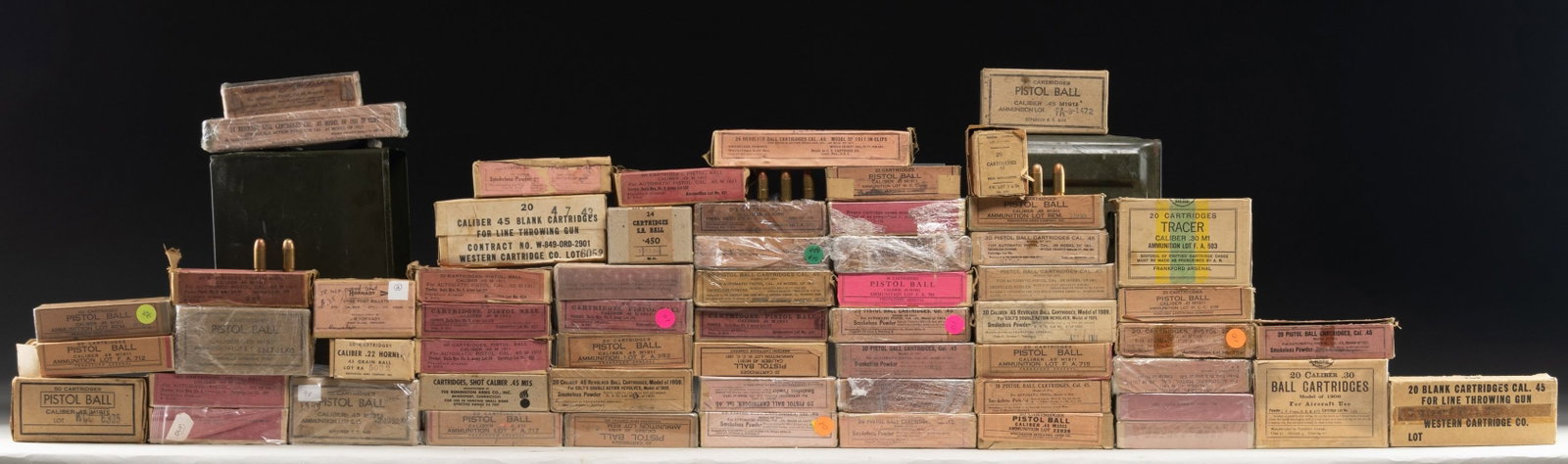 MIXED SURPLUS AMMO LOT. (1 of 1)