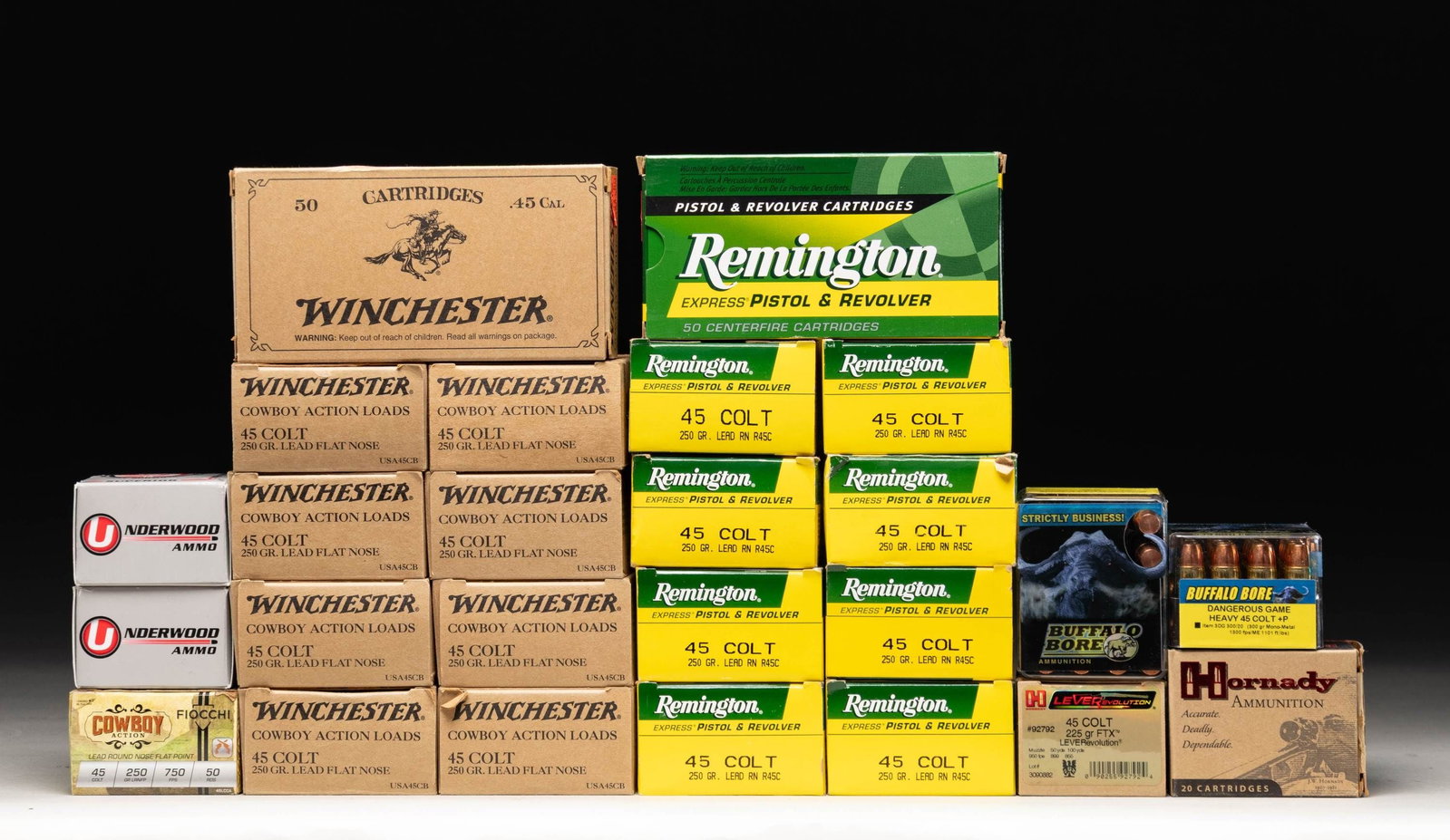 45 LONG COLT & +P COWBOY ACTION & HUNTING AMMO. (1 of 1)
