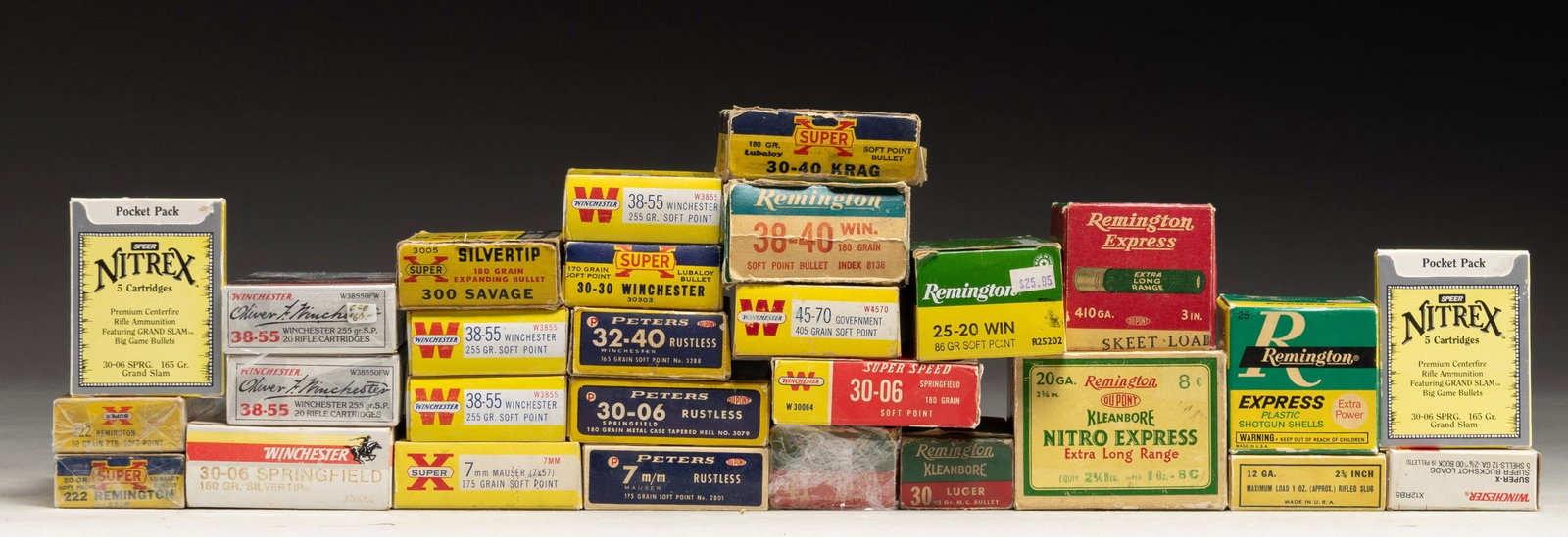LOT OF COLLECTIBLE AMMO. (1 of 1)
