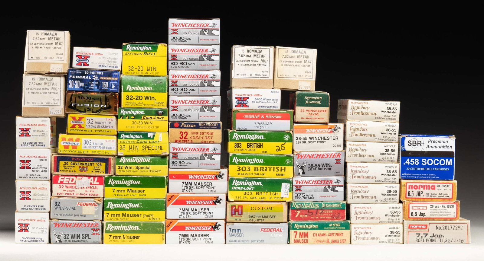 PRIMARILY HUNTING RIFLE AMMO. (1 of 1)