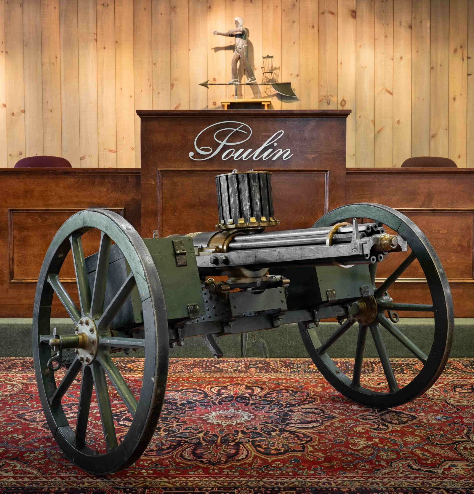 RARE AND FINE ELSWICK ORDNANCE WORKS 10-BARREL (1 of 20)