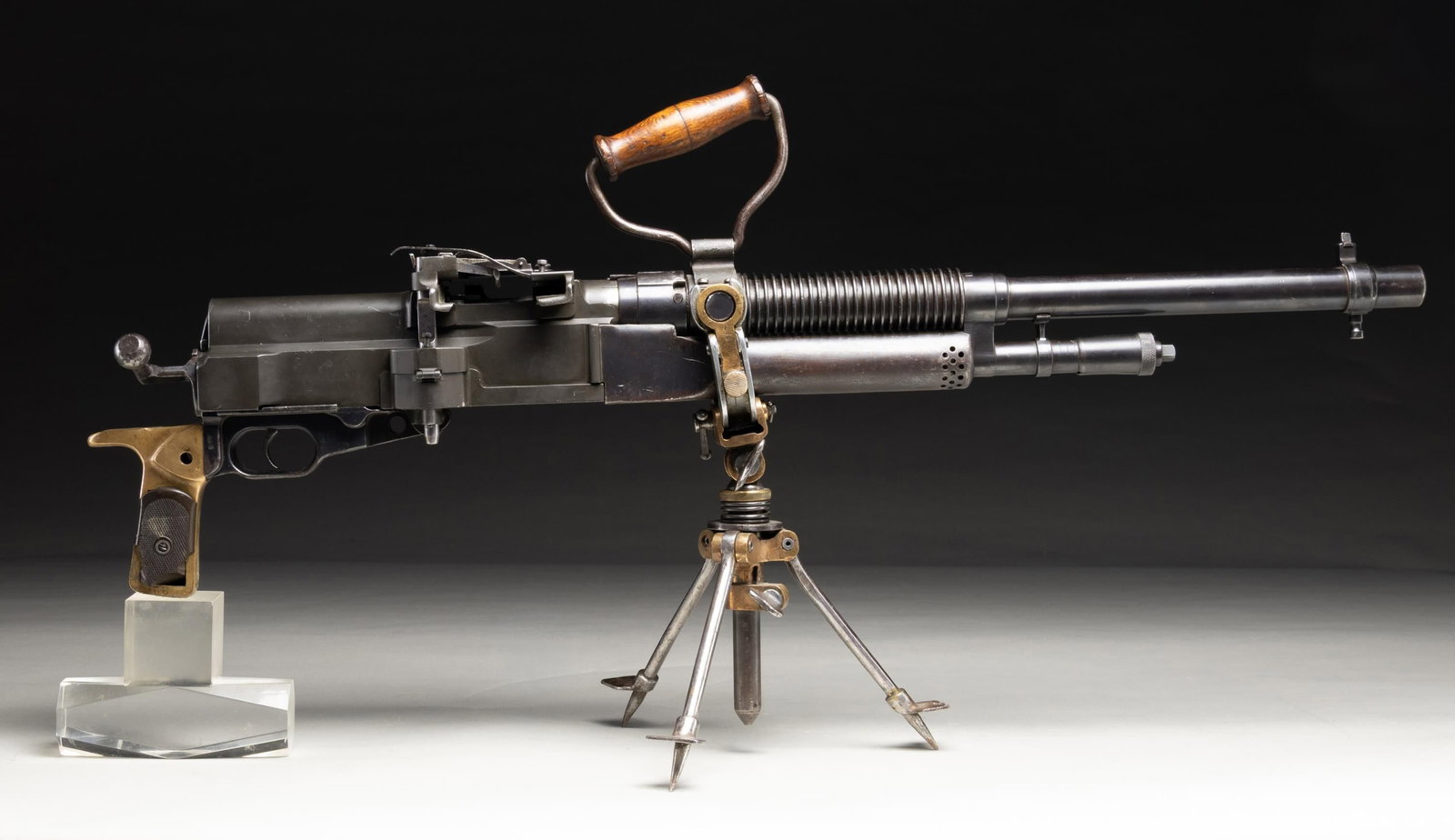 WW1 BRITISH HOTCHKISS MARK I* PORTABLE MACHINE (1 of 4)