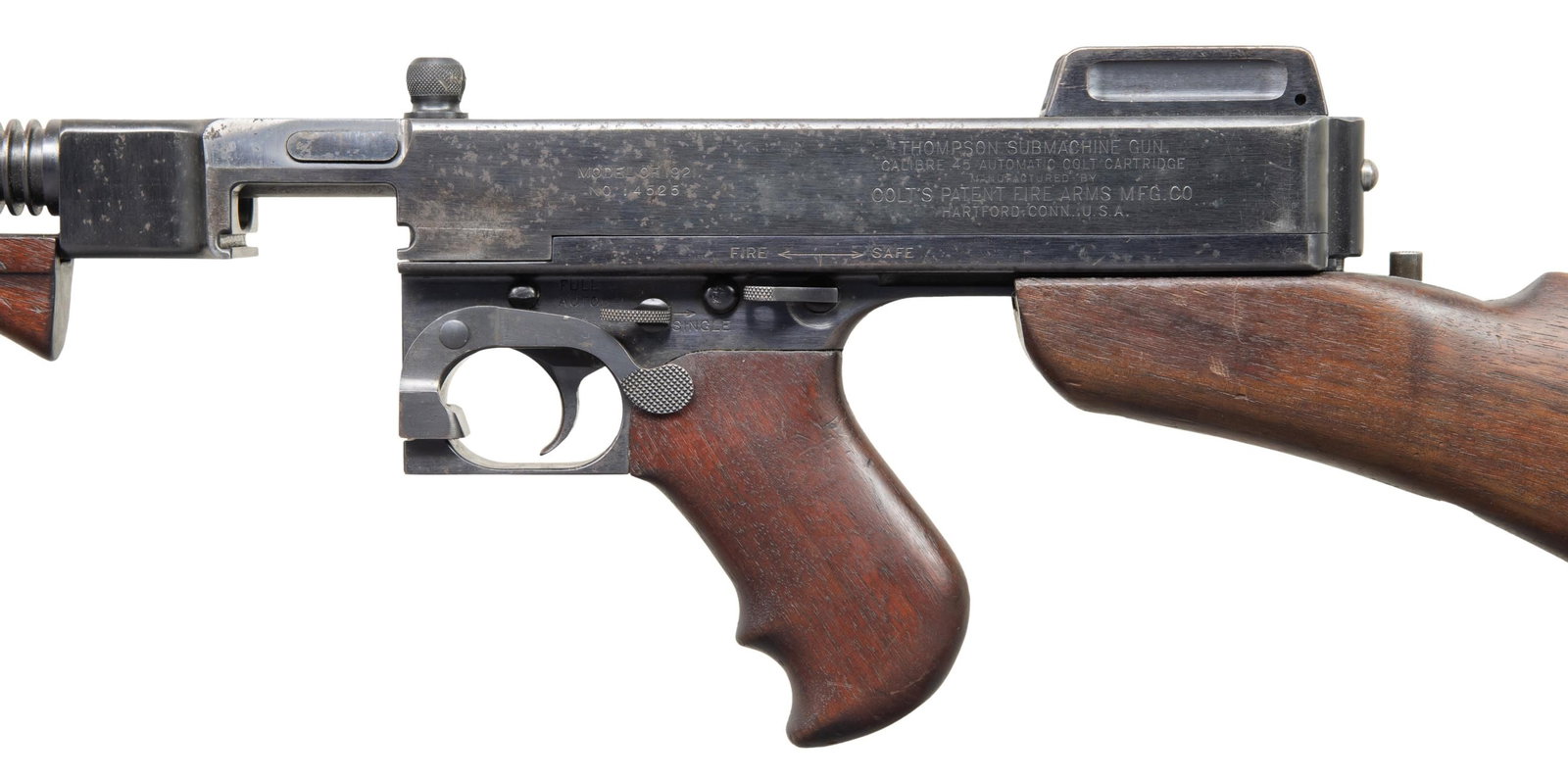 FULLY TRANSFERABLE COLT 1921AC THOMPSON SUBMACHINE - 4
