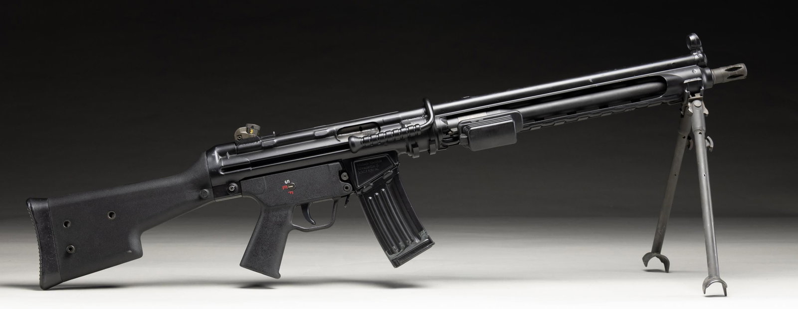 FULLY TRANSFERABLE MM13/FLEMING MACHINE GUN. (1 of 4)