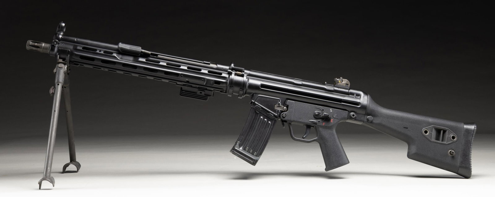 FULLY TRANSFERABLE MM13/FLEMING MACHINE GUN. - 2