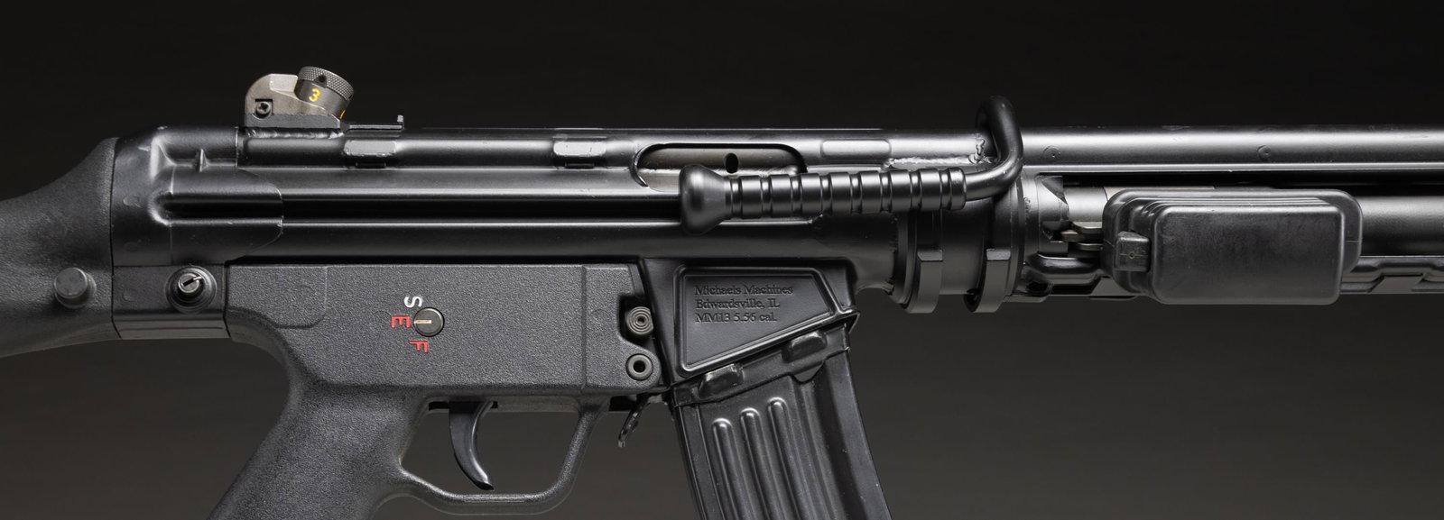 FULLY TRANSFERABLE MM13/FLEMING MACHINE GUN. - 3