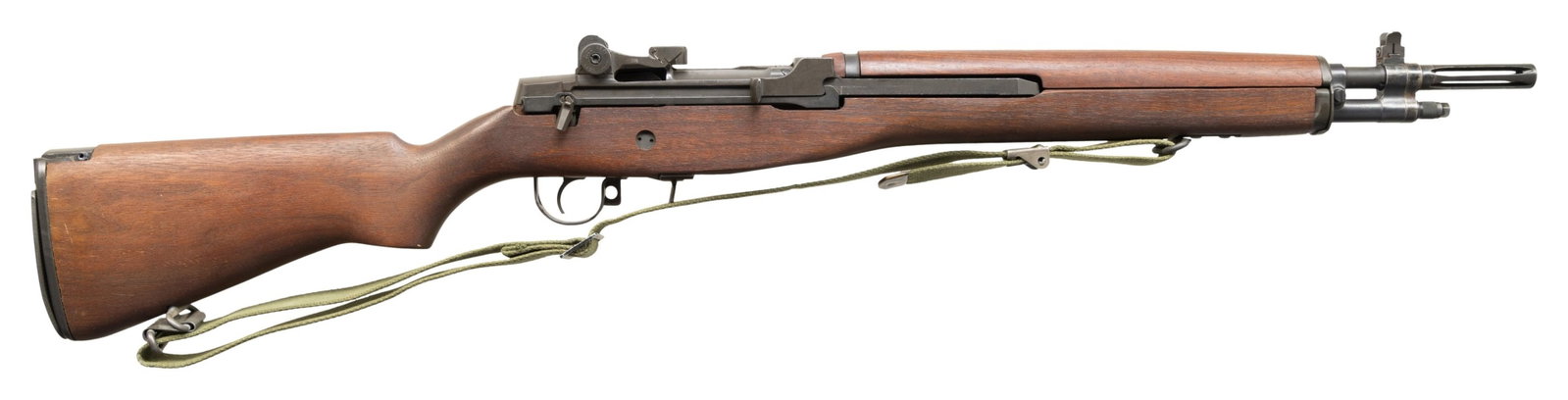 RARE FULLY TRANSFERABLE H&R R14 MACHINE GUN.: Cal. 7.62 (NATO). S# X83. Bbl. 16 1/2" HRA marked & dated 2-63 with flash hider. Standard M14 style sights. Experimental H&R M14 Guerilla Gun marked "R-14" on receiver. The Guerilla Gun was a project 