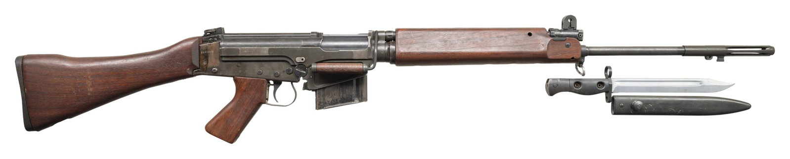 FULLY TRANSFERABLE CANADIAN C1 FN/FAL MACHINE GUN (1 of 7)