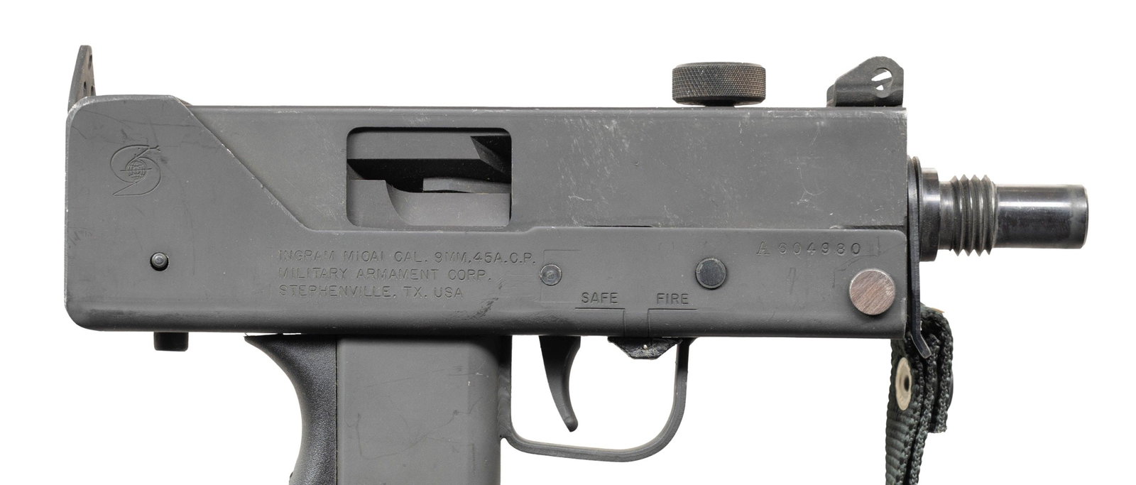 FULLY TRANSFERABLE MAC-10A1 SUBMACHINE GUN. - 3
