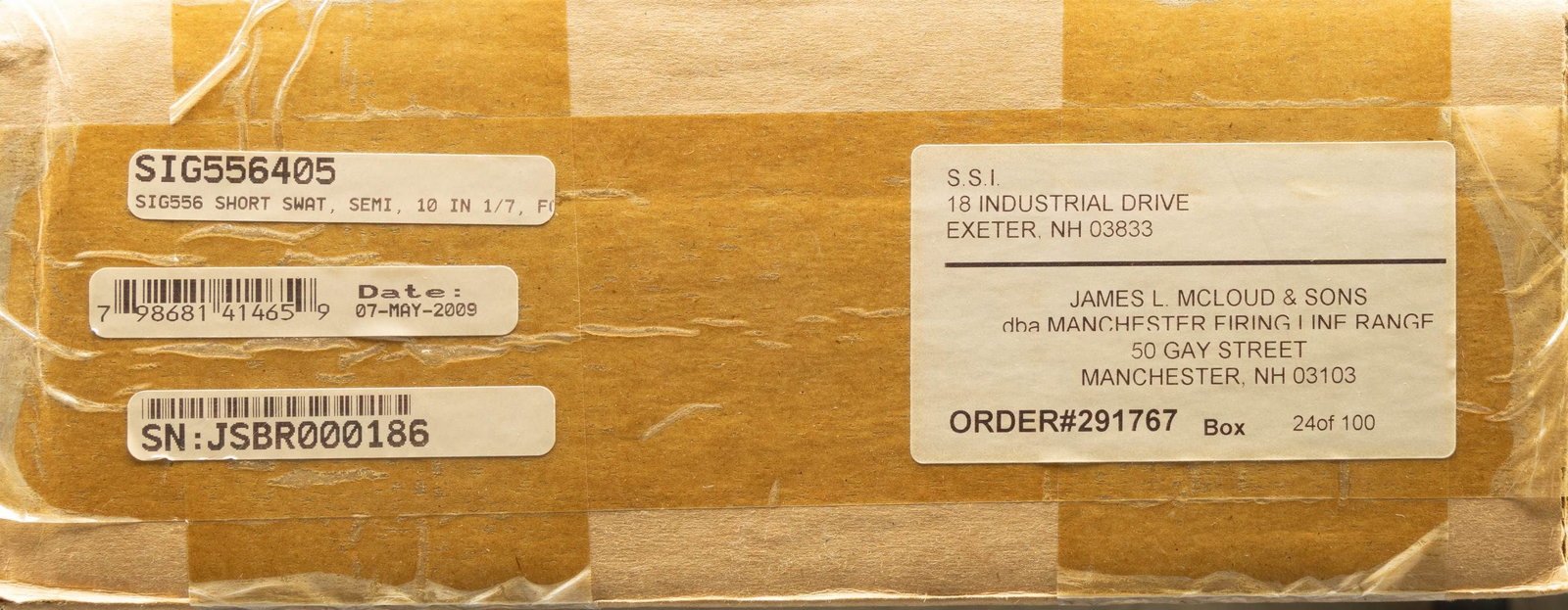 SEALED IN BOX SIG SAUER SIG556 SWAT SEMI-AUTOMATIC (1 of 2)