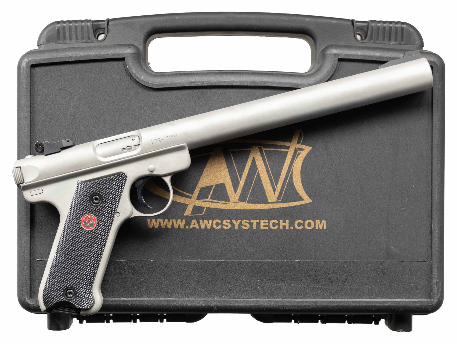 NEW RUGER MARK III TARGET SEMI-AUTOMATIC (1 of 2)