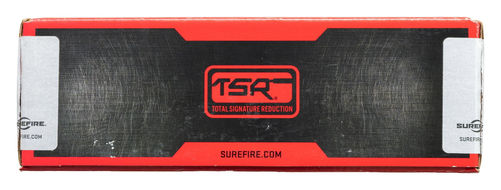 SUREFIRE SOCOM5.56-MINI SUPPRESSOR.: Cal. 5.56MM. S# A32N01202. Mfg. by Surefire LLC with Legacy Fast Attach mount. Constructed of high temperature Inconel and heat treated stainless steel having matte black finish. Overall length is 4 1
