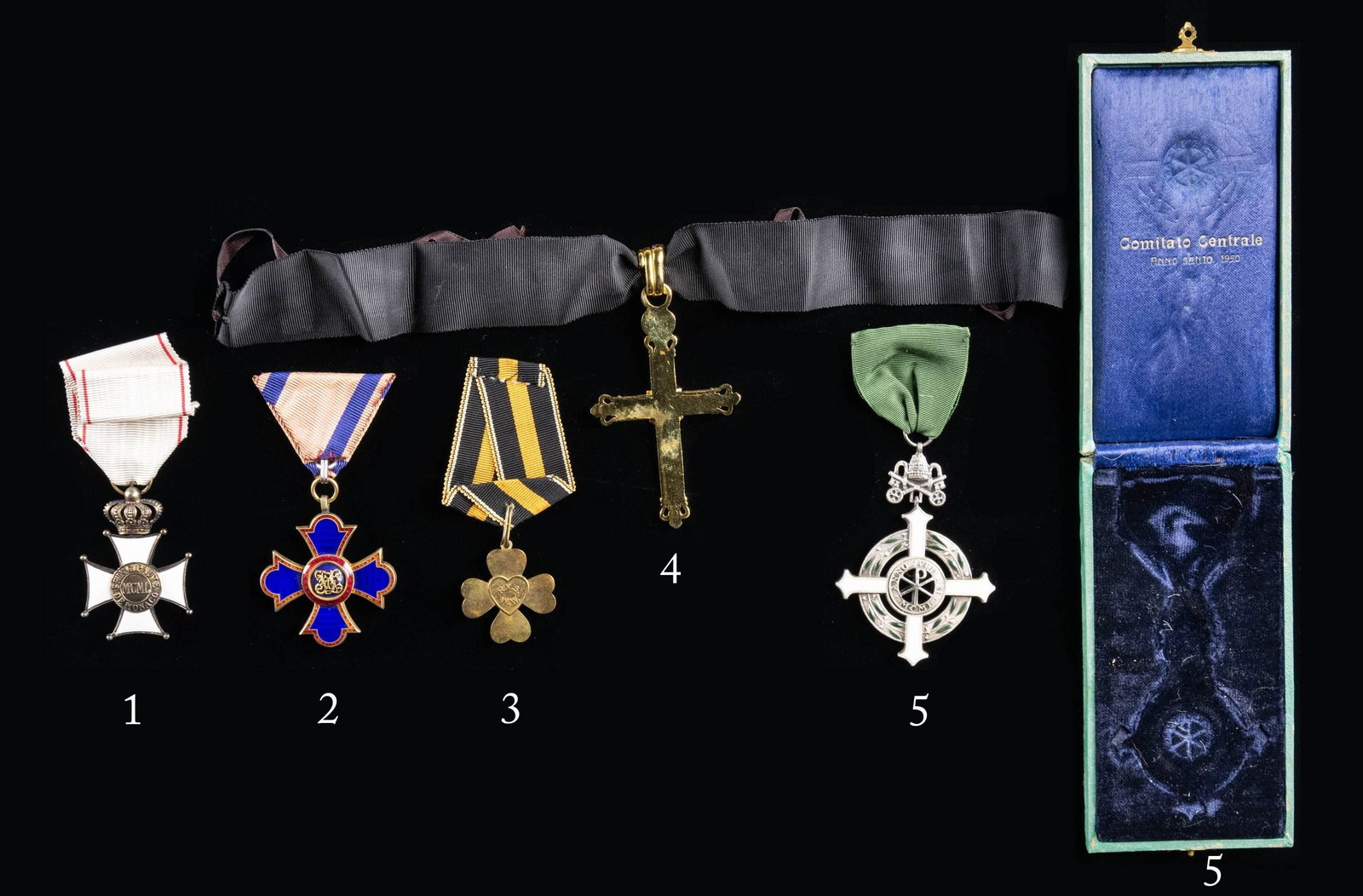 5 FOREIGN AWARDS AND ORDERS. - 2