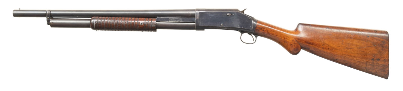 EARLY WINCHESTER SOLID FRAME MODEL 1897 FACTORY - 3