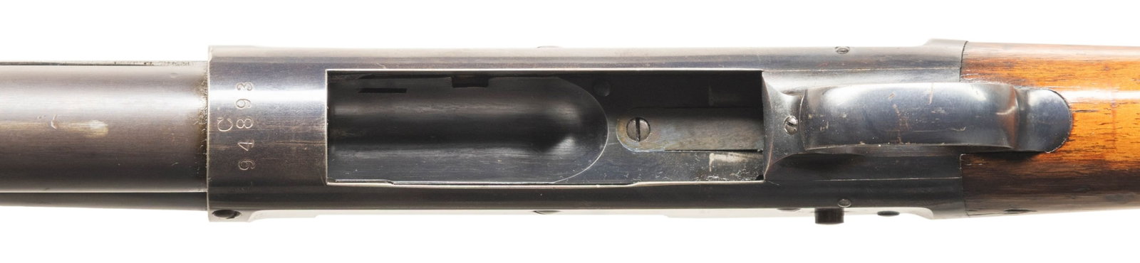 EARLY WINCHESTER SOLID FRAME MODEL 1897 FACTORY - 5