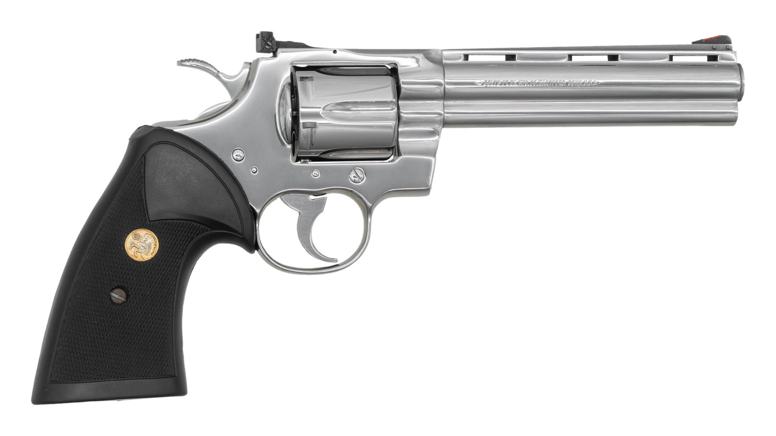 BRIGHT STAINLESS COLT PYTHON DOUBLE ACTION - 2