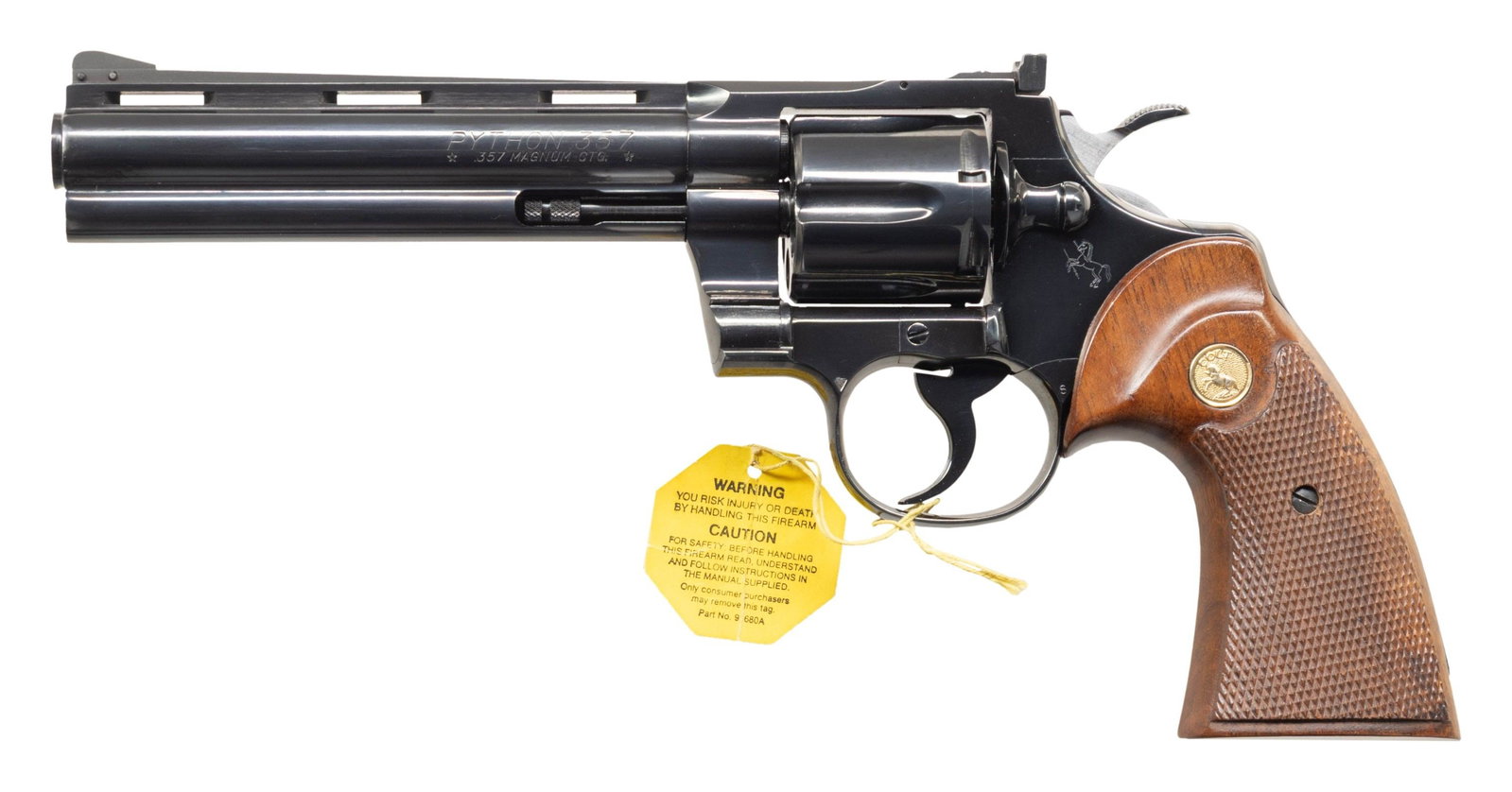 1965 COLT PYTHON REVOLVER WITH ORIGINAL BOX, ETC. - 2