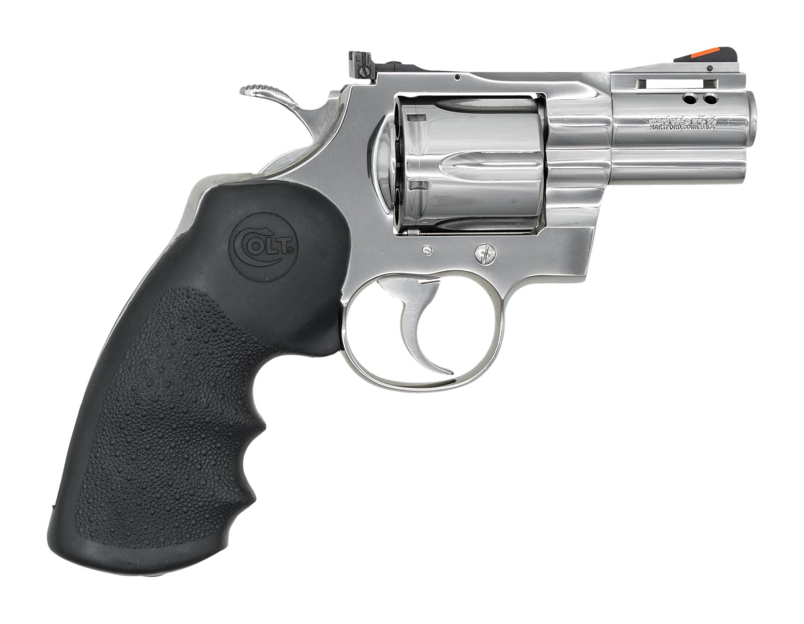 SCARCE LEW HORTON 2 1/2" PORTED COLT PYTHON DOUBLE - 2