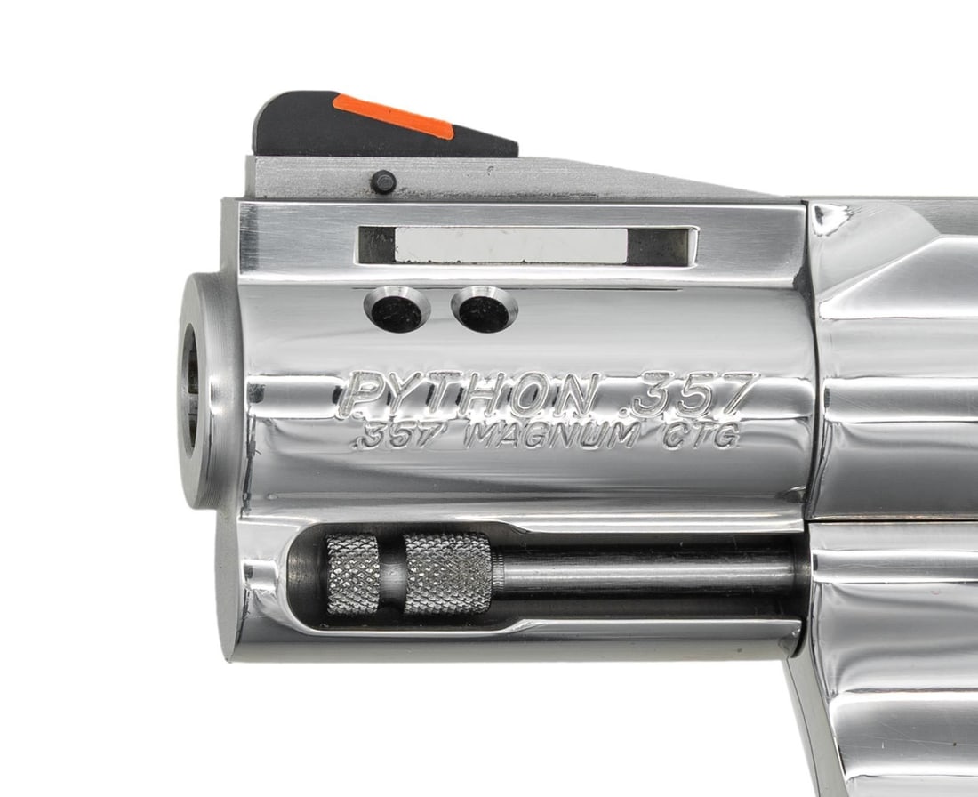 SCARCE LEW HORTON 2 1/2" PORTED COLT PYTHON DOUBLE - 3