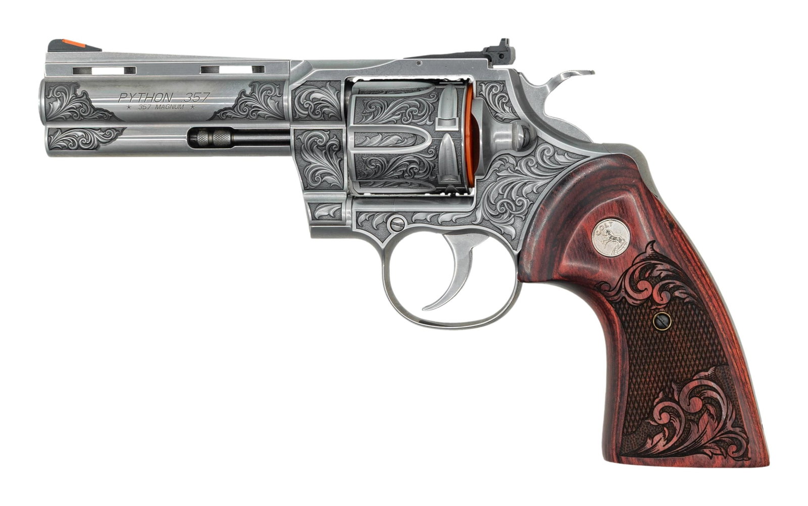 ALTAMONT CO. "THE REGAL" ENGRAVED COLT PYTHON - 2