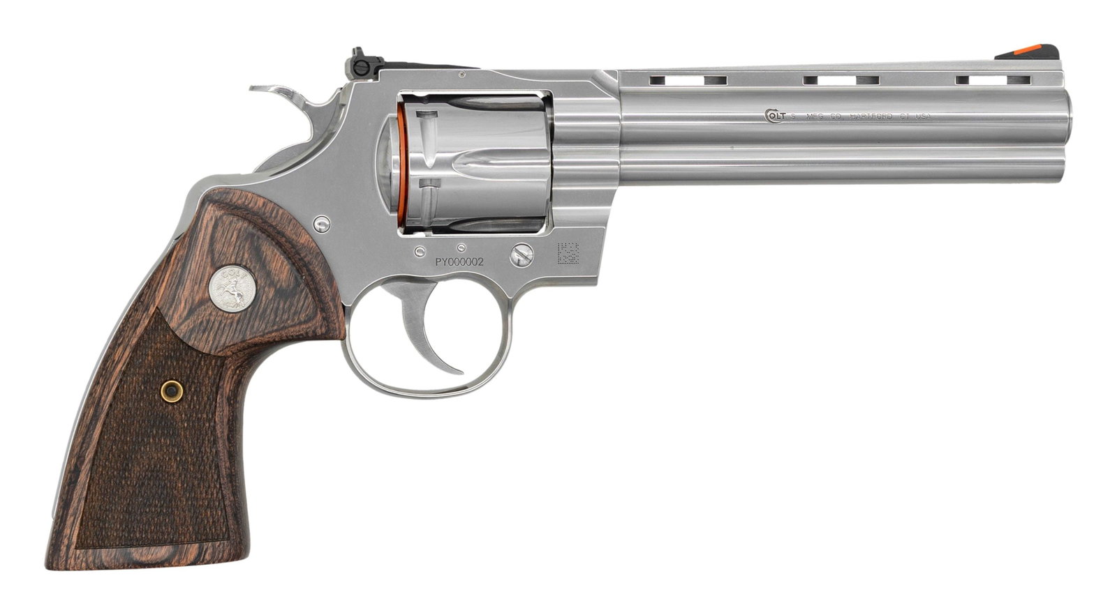 RARE AND DOCUMENTED COLT PYTHON "PRE-PRODUCTION" - 2