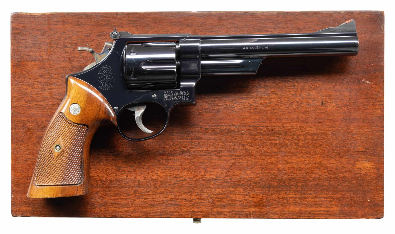 1961 SMITH & WESSON 4 SCREW MODEL 29 REVOLVER. (1 of 4)