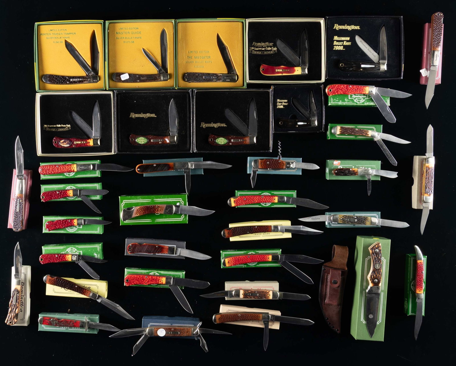 LARGE GROUPING OF 36 REMINGTON LIMITED EDITIONS (1 of 1)