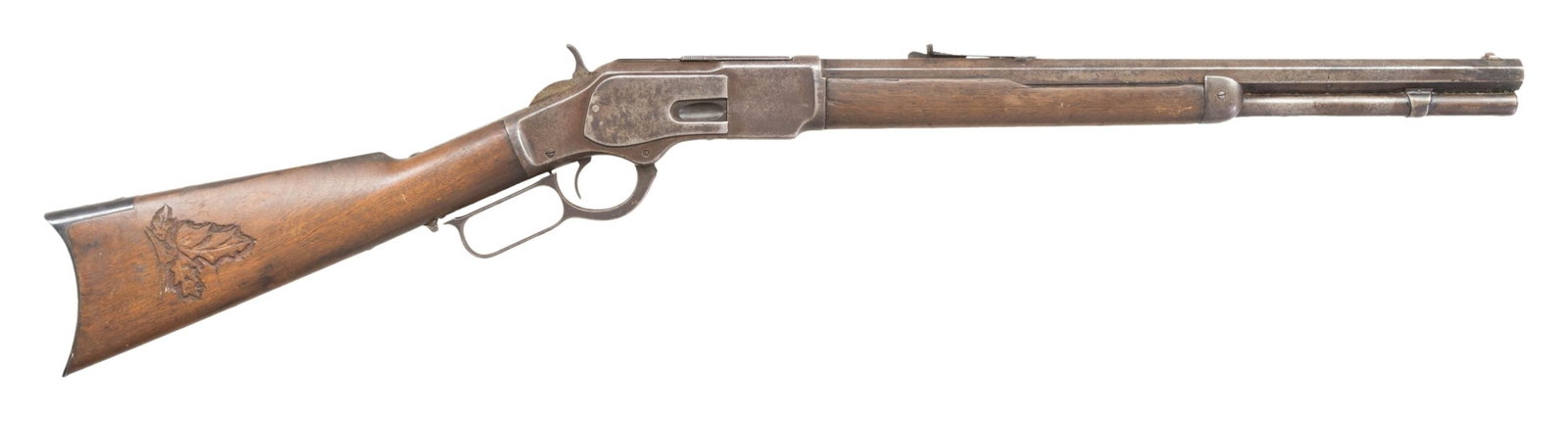 ANTIQUE 3RD MODEL WINCHESTER 1873 LEVER ACTION (1 of 4)