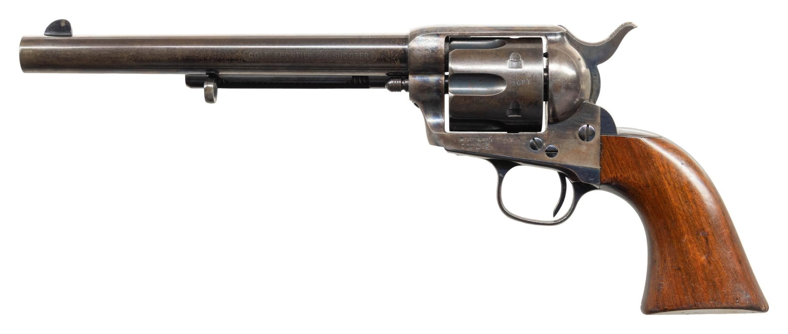 FINE & ORIGINAL COLT ETCHED PANEL FRONTIER SIX- (1 of 9)