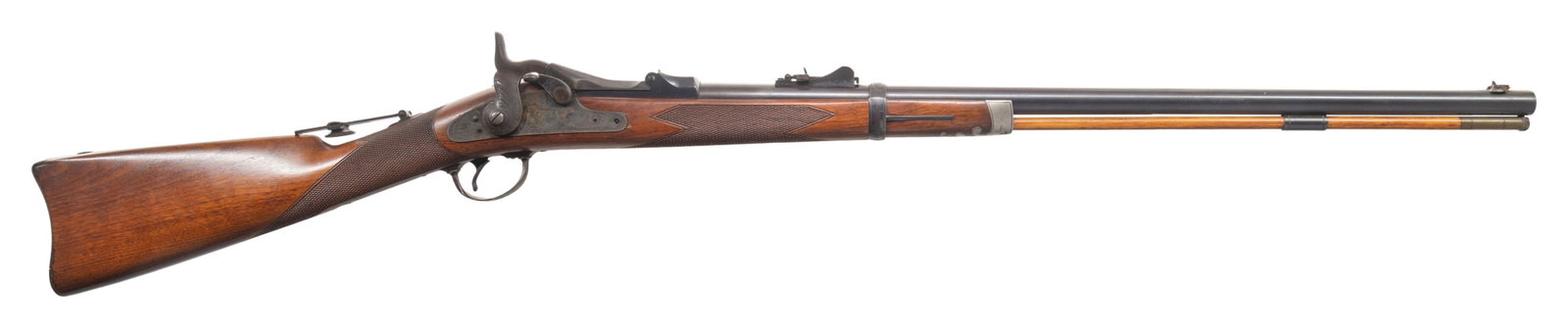 OUTSTANDING SPRINGFIELD MODEL 1873 SPORTING (1 of 8)