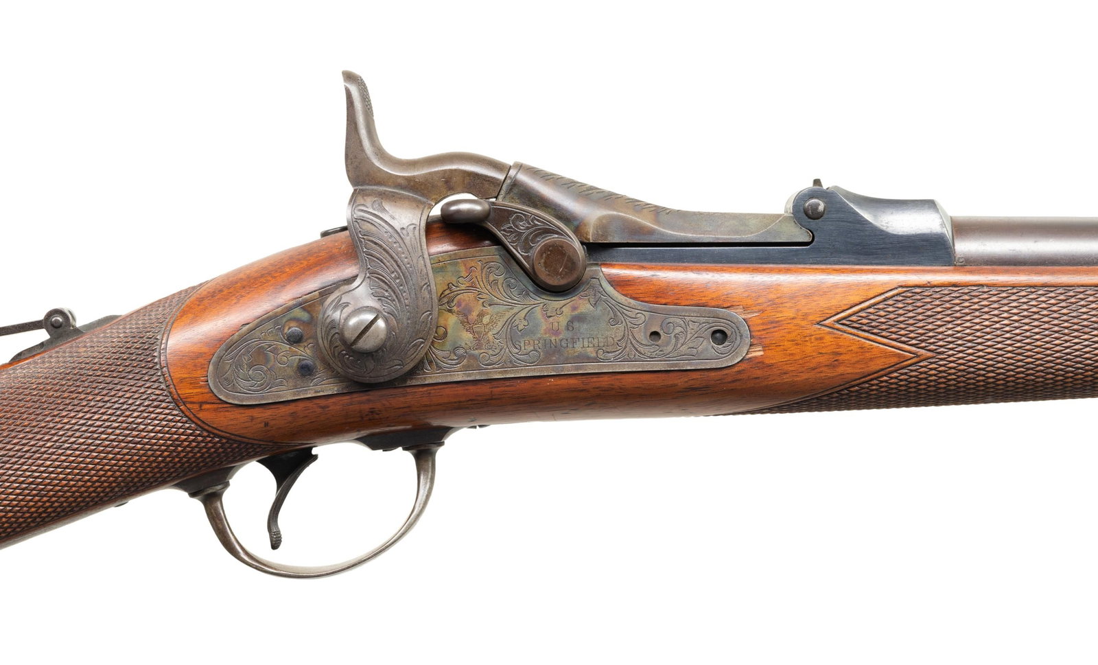OUTSTANDING SPRINGFIELD MODEL 1873 SPORTING - 3