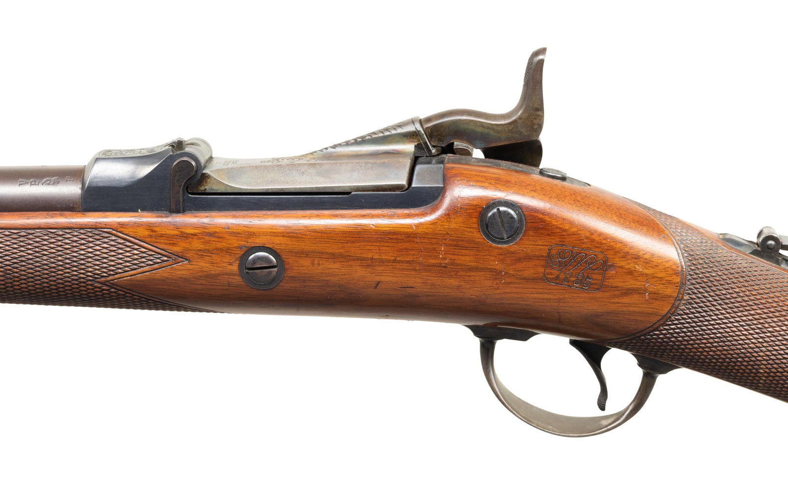 OUTSTANDING SPRINGFIELD MODEL 1873 SPORTING - 4