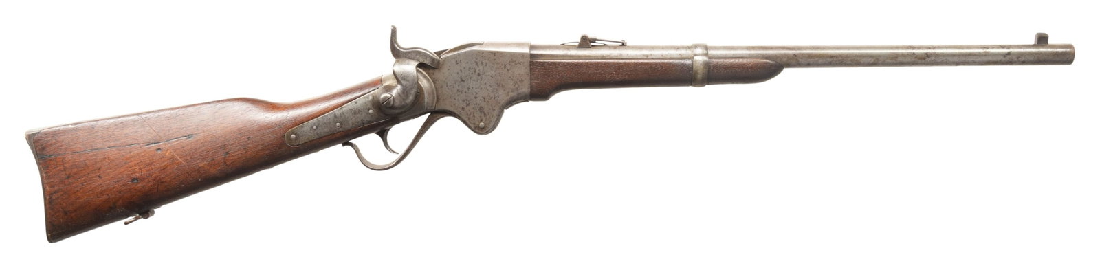 MODEL 1865 SPENCER SADDLE RING CARBINE. (1 of 5)