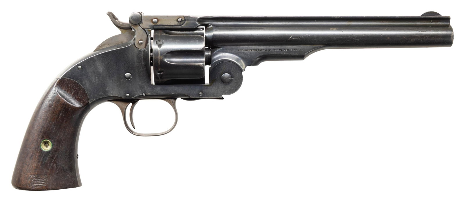 2ND MODEL SMITH & WESSON SCHOFIELD SINGLE ACTION - 2