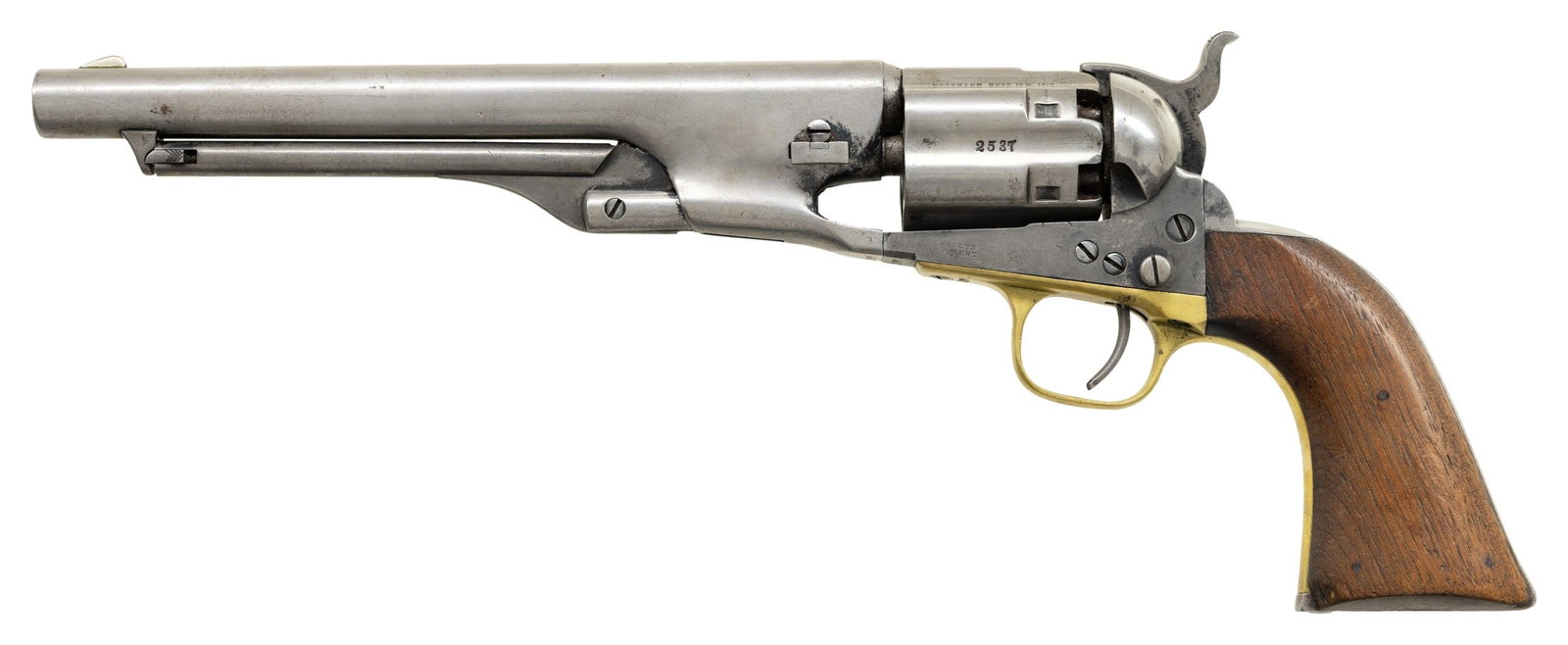 RARE COLT FLUTED MODEL 1860 ARMY REVOLVER SHIPPED (1 of 5)