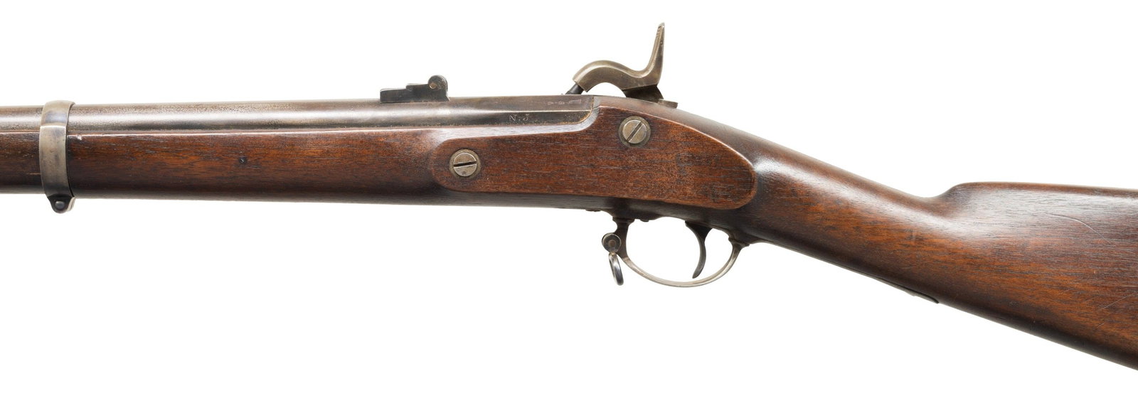 GOOD 1863 DATED MODEL 1863 SPRINGFIELD RIFLE. - 3