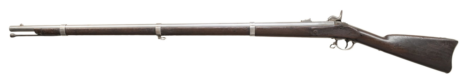 SCARCE 1860 DATED SPRINGFIELD ARMORY MODEL 1855 - 2