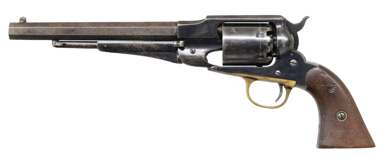 REMINGTON NEW MODEL ARMY U.S. INSPECTED REVOLVER. (1 of 2)