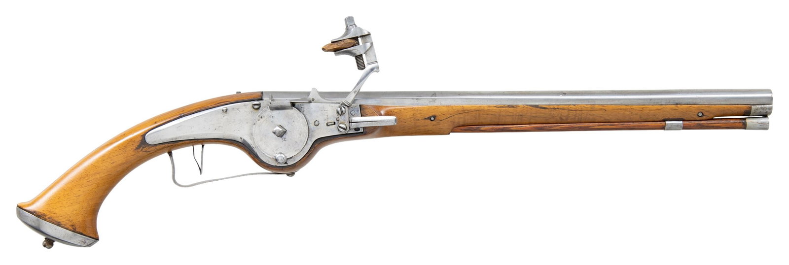 GERMANIC WHEELLOCK PISTOL. (1 of 3)