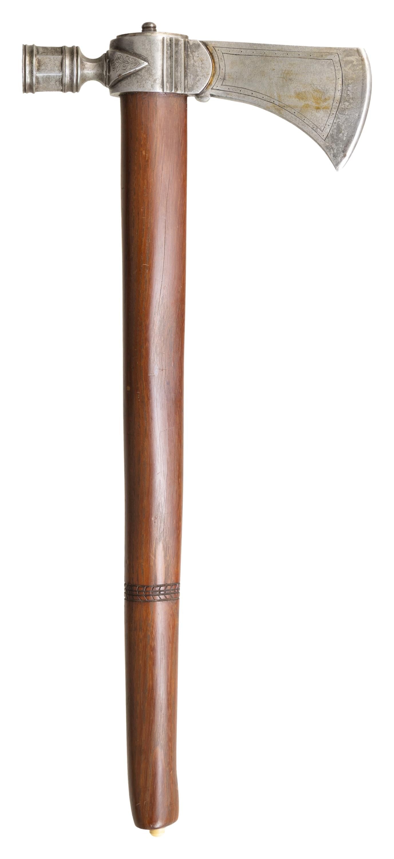 "GLEN MCCAIN" CONTEMPORARY PIPE TOMAHAWK. (1 of 3)