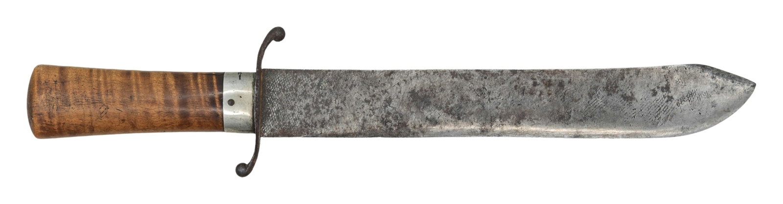 LARGE CLASSIC AMERICAN FRONTIER SIDE KNIFE. (1 of 2)