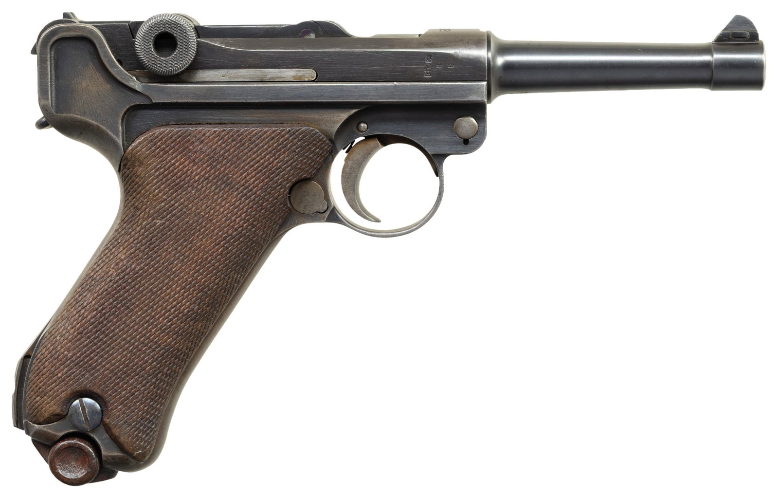 INTERWAR REWORK GERMAN P.08 LUGER SEMI-AUTOMATIC - 2