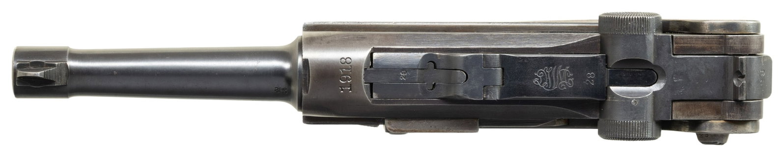 INTERWAR REWORK GERMAN P.08 LUGER SEMI-AUTOMATIC - 3