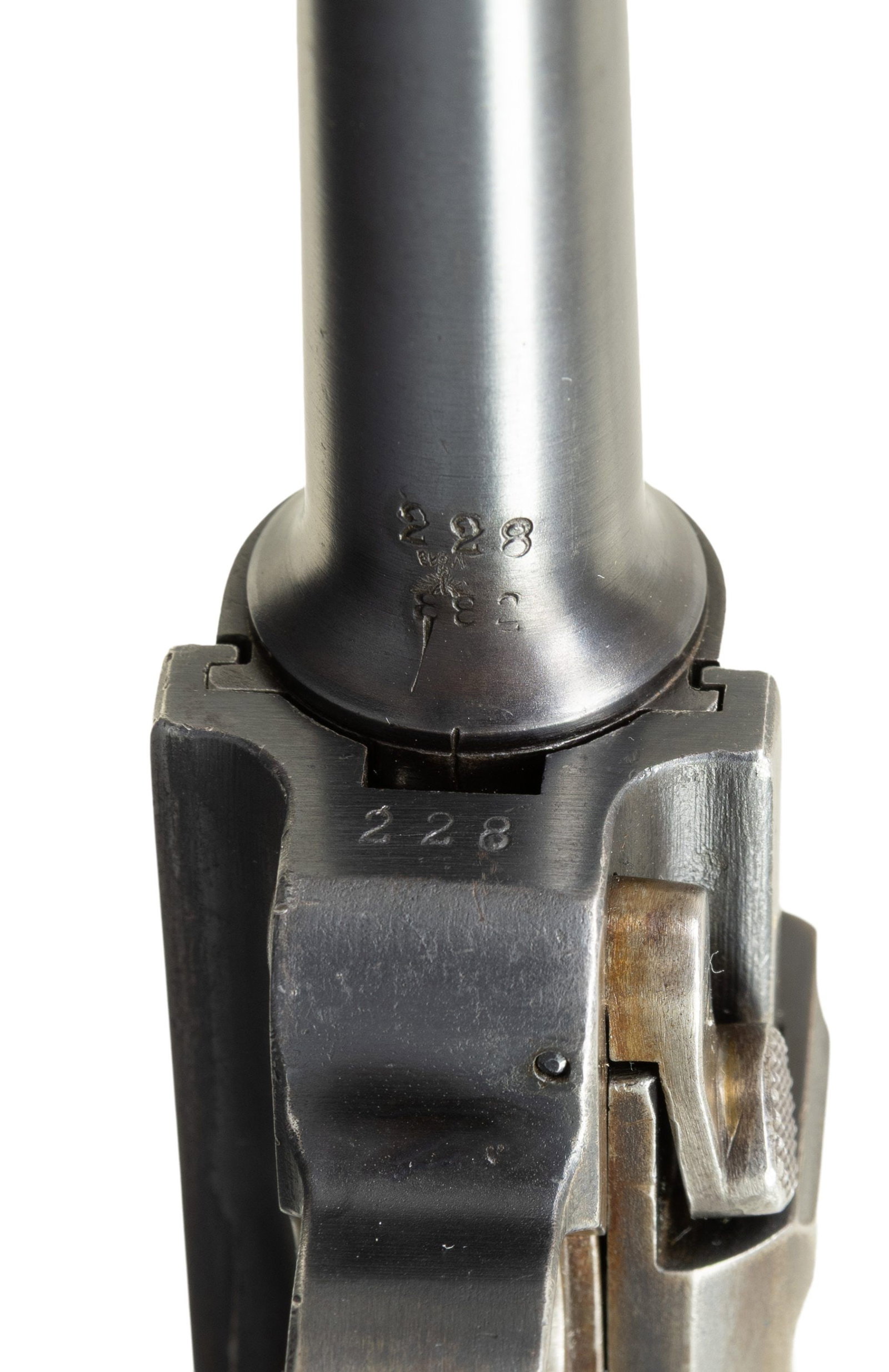 INTERWAR REWORK GERMAN P.08 LUGER SEMI-AUTOMATIC - 4